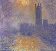 Claude Monet The Houses of Parliament oil painting on canvas